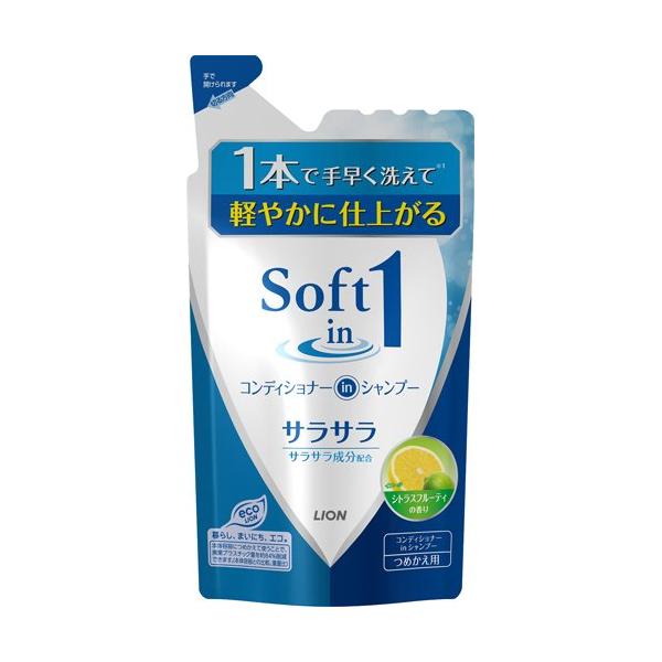 ソフトインワンシャンプー サラサラタイプ つめかえ用 ( 380ml