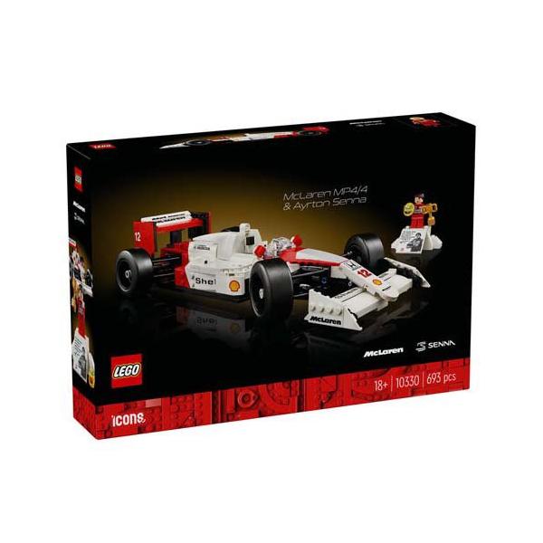 レゴ(LEGO) アイコン マクラーレン MP4 4＆アイルトン・セナ 10330 ( 1