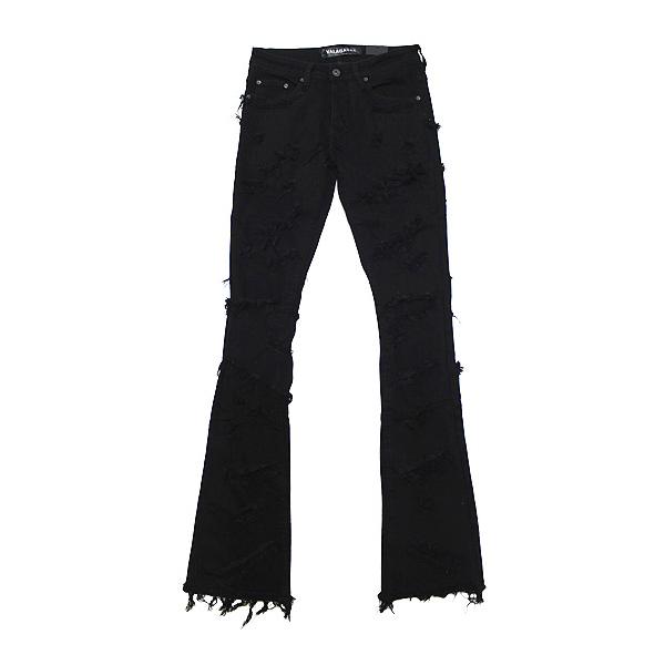 VALABASAS ヴァラバサス フレアデニムパンツ EYEORE STACKED FLARE