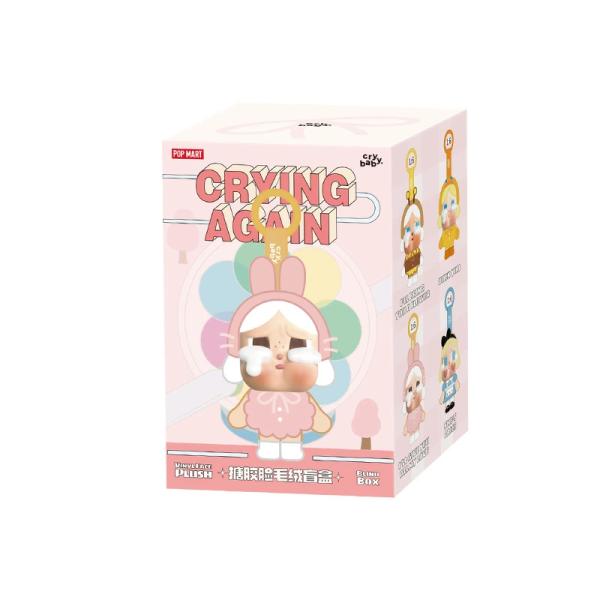 POP MART CRYBABY Crying Againシリーズ フェイスぬいぐるみ [ピース