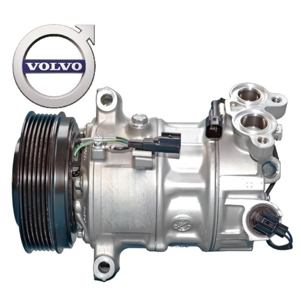 正規純正OEM ボルボ DENSO エアコンコンプレッサー ACコンプレッサー