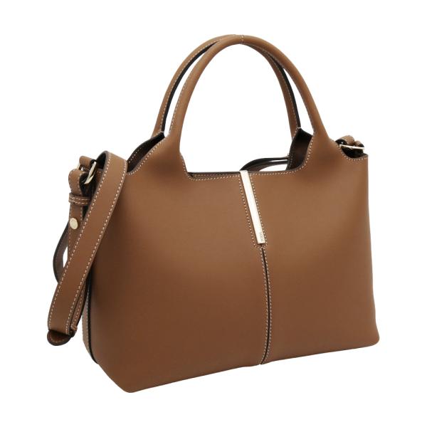 TRES スタッズ付きブラウントートバッグ 2026年最新】TRES バッグ