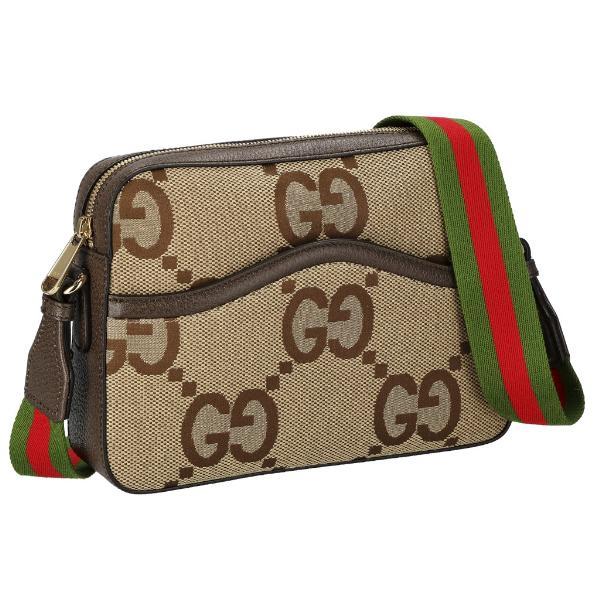 GUCCI（グッチ） ショルダーバッグ レディース ジャンボGG ブラウン