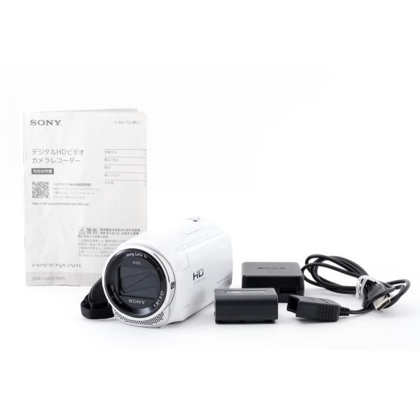 SONY（ソニー） SONY HDR-CX670 HANDYCAM ハンディカム ホワイト 9.2