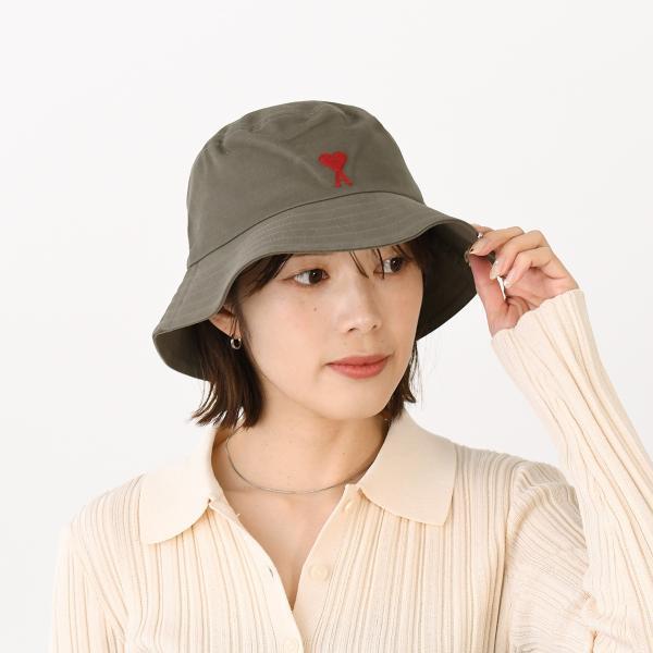 AMI Alexandre Mattiussi アミ パリス バケットハット 帽子 Ami de