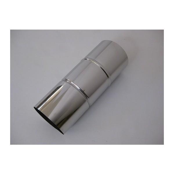 ステンレス煙突 径106⇒径121 異径レジューサー : 薪ストーブの