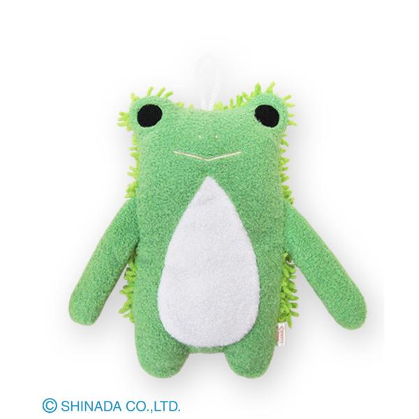 シナダ ぬいぐるみ フモフモさん もさもさクリーナー けろーにょ