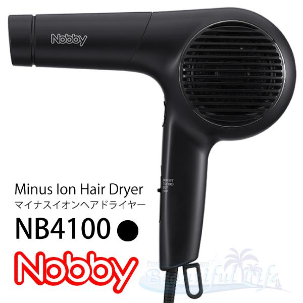 Nobby NB4100 マイナスイオン ヘアードライヤー ブラック 正規品
