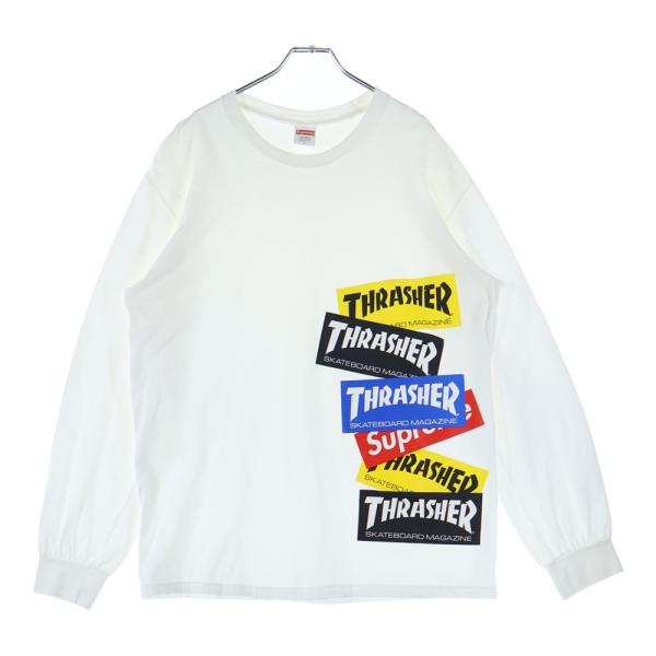 Supreme（シュプリーム） 21AW ×Thrasher Multi Logo L/S Tee