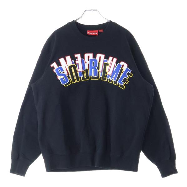 Supreme（シュプリーム） 21SS Stacked Crewneck スタックロゴ クルー