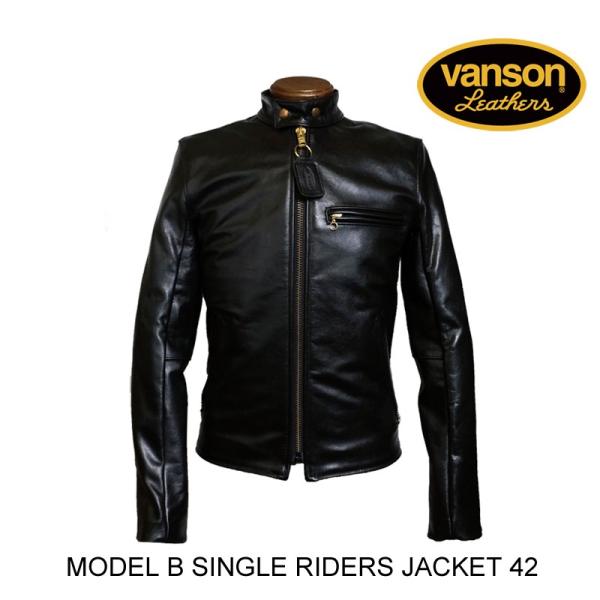 VANSON（バンソン） MODEL B SINGLE RIDERS JACKET シングル