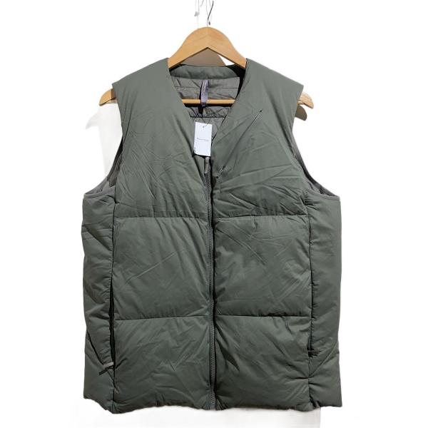 ARC'TERYX VEILANCE◇conduit down vest/ダウンベスト/M/デニム/KHK