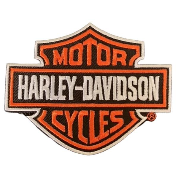 ハーレーダビッドソン ワッペン バー＆シールド ロゴ 刺繍 パッチ