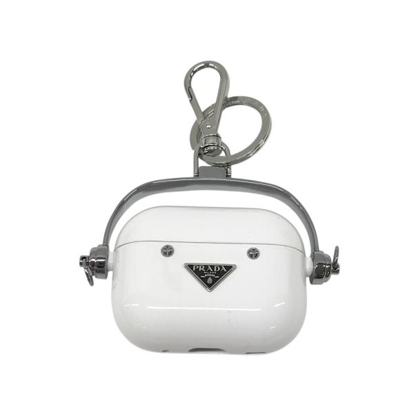 美品】PRADA プラダ 2ZD025 AirPods Pro ケース ホワイト系 : ブランド