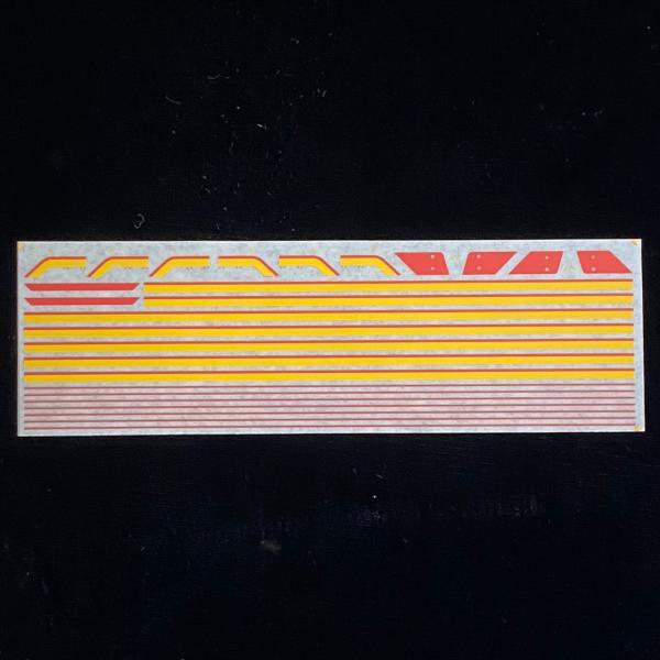 381系スーパくろしお（赤・黄）帯インレタ(Nゲージ) : 世田谷車両