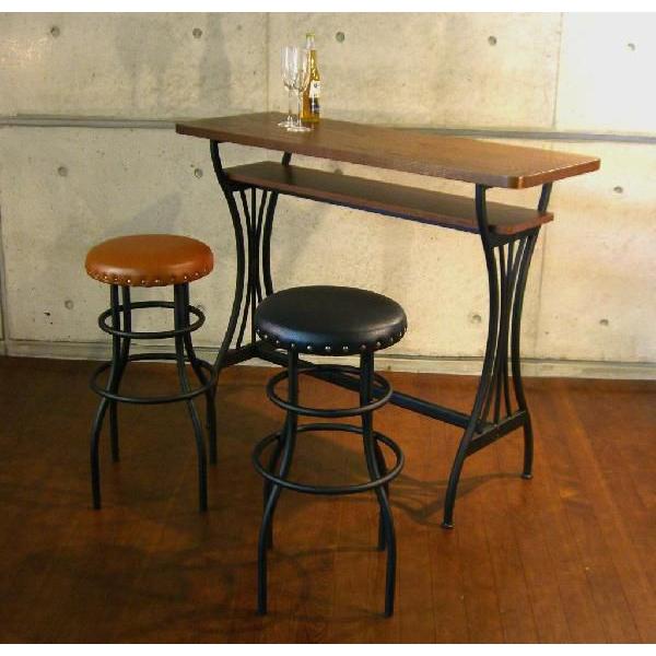 Brno カウンターテーブル バーテーブル ハイテーブル 幅110cm