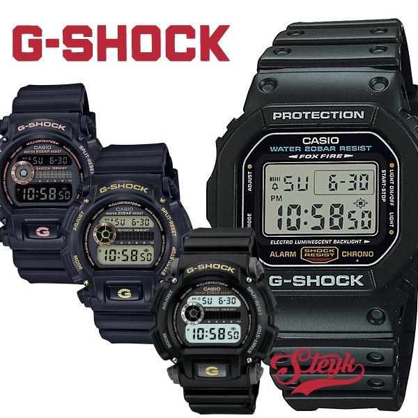 G-SHOCK CASIO DW-5600 DW-9052 黒 腕時計 デジタル カシオ : STEYK