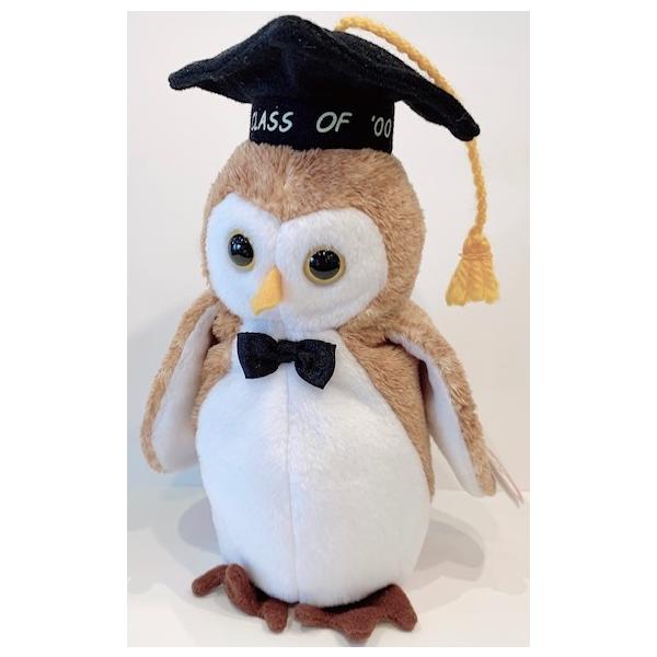 フクロウぬいぐるみ Ty社ビーニーズベイビーズ 