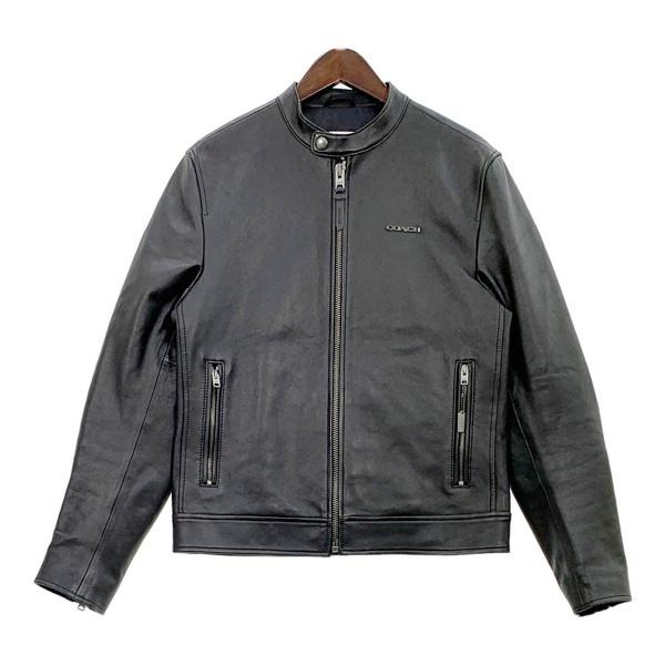 COACH（コーチ） ラムレザー ブルゾン ジャケット ライダース 本革