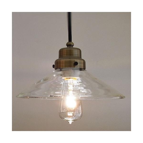 後藤照明 透明P1硝子ブロンズペンダント付属球無し : surou web