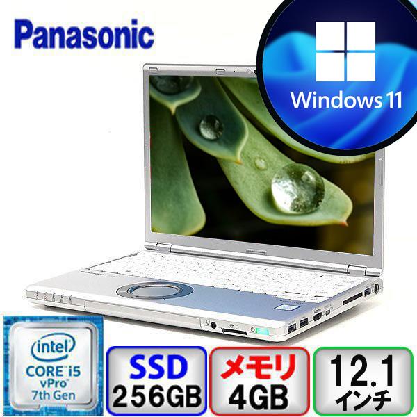 Let's note SZ Panasonic CF-SZ6 Core i5 64bit 4GB メモリ 256GB SSD