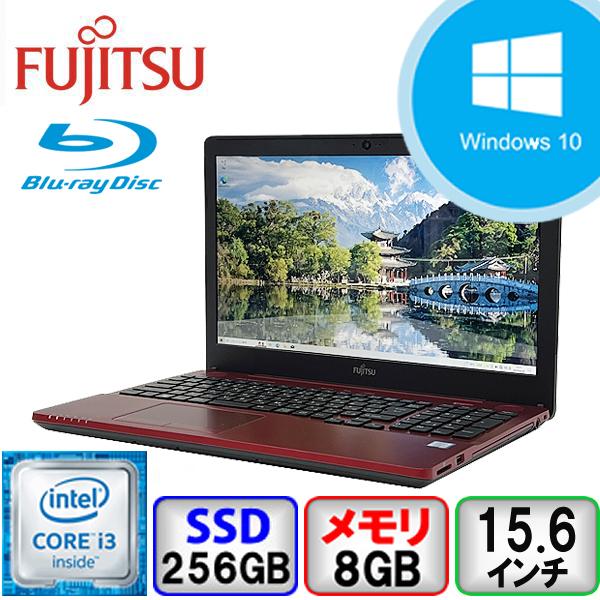 LIFEBOOK AH 富士通 AH45/A3 FMVA45A3R Core i3 8GB メモリ 256GB SSD