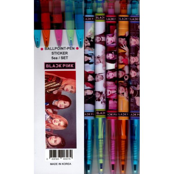 BLACKPINK ブラックピンク ジス ジェニー ロゼ リサ グッズ ボールペン