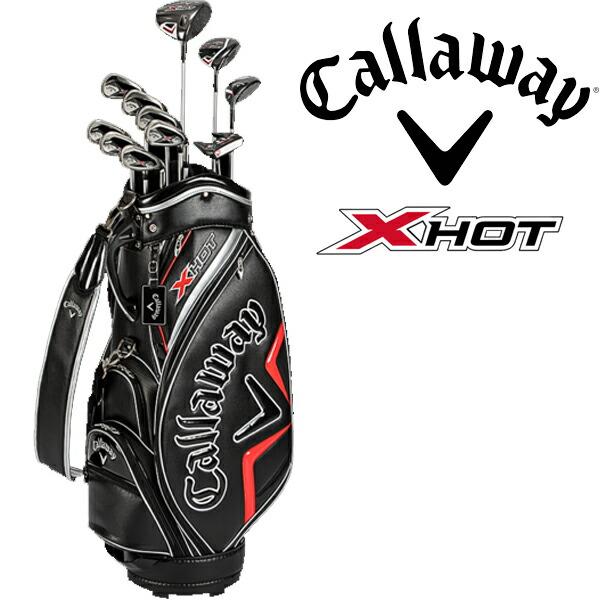 キャロウェイ X HOT ゴルフセット クラブ11本組(#1,FW5,H5,I6,7,8,9,PW