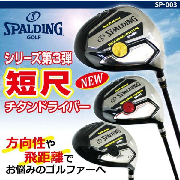 SPALDING スポルディング ツアー プロ グラインド SP-003 短尺チタン