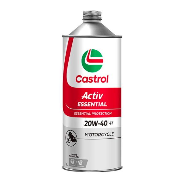 Castrol ACTIV ESSENTIAL 4T 20W-40 1L 09422 バイク 4サイクル