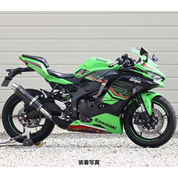 WR'S Kawasaki ZX-4R SE/ZX-4RR ラウンドタイプSLIP-ONマフラー