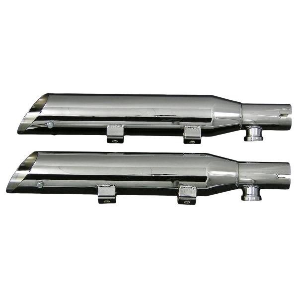 スポーツスター XL スラッシュカットマフラーエンド 04y- XL用 : MOTO