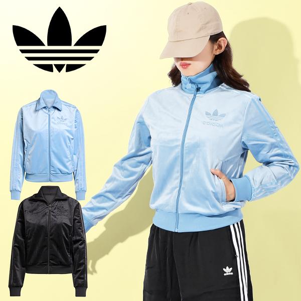 adidas Originals アディダス レディース ベロア トラックジャケット