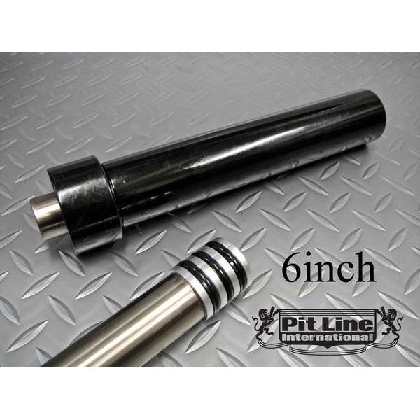 ハイドロ ファット ブラックシリンダー6inc2個 強化シャフトタイプ