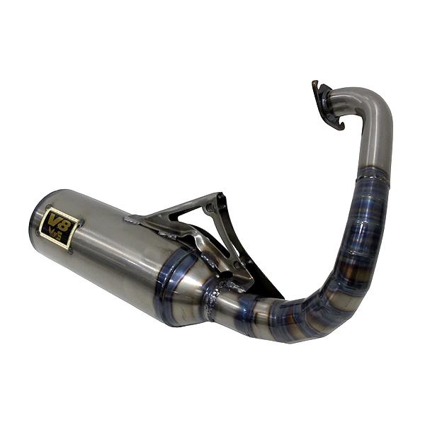 縦型 ディオ V8 チャンバー マフラー ホンダ ライブディオ スーパー