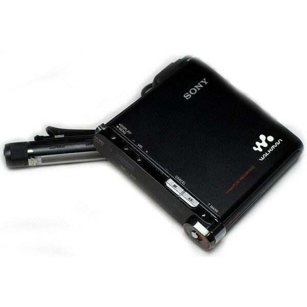 ポータブル MD プレーヤー SONY Hi-MD MZ-RH1-B ブラック MD