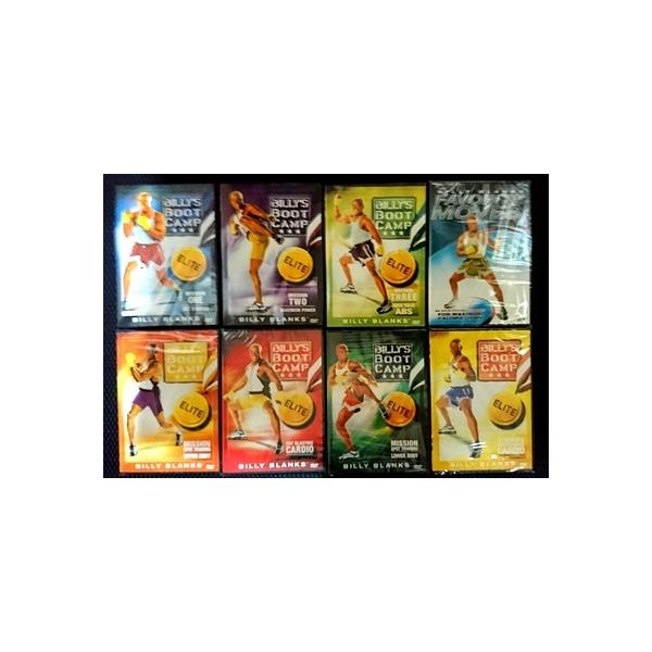 ビリーズブートキャンプ エリート 8枚セット 英語版 エクササイズDVD