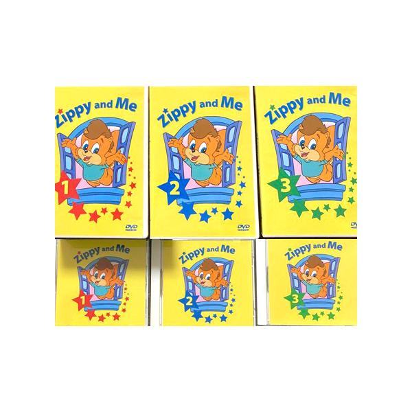 DWE Zippy And Me DVD CD （各3枚）ディズニー 子供用英語システム