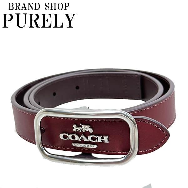 COACH（コーチ） 国内発送 ベルト レディース COACH 25MM モーガン