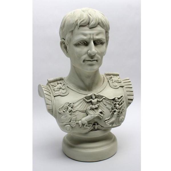 プリマポルタのアウグストゥス シーザー胸像 英雄彫像 高さ約38cm