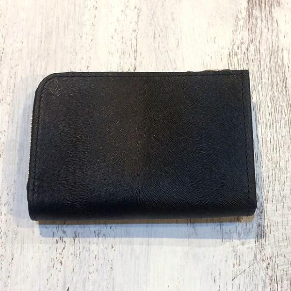 ドレスヒッピー ミンク コンパクト ウォレット 黒 DRESS HIPPY MINK