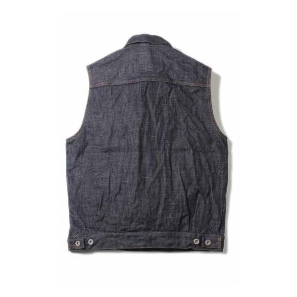 レッドテイル クロス デニム ベスト 2nd ブルー RED TAiL Cross Denim