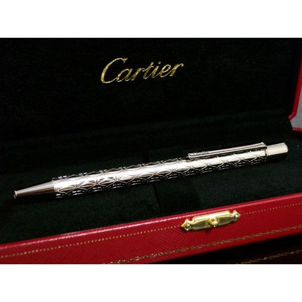 Cartier（カルティエ） ボールペン Cドゥ プラチナフィニッシュ