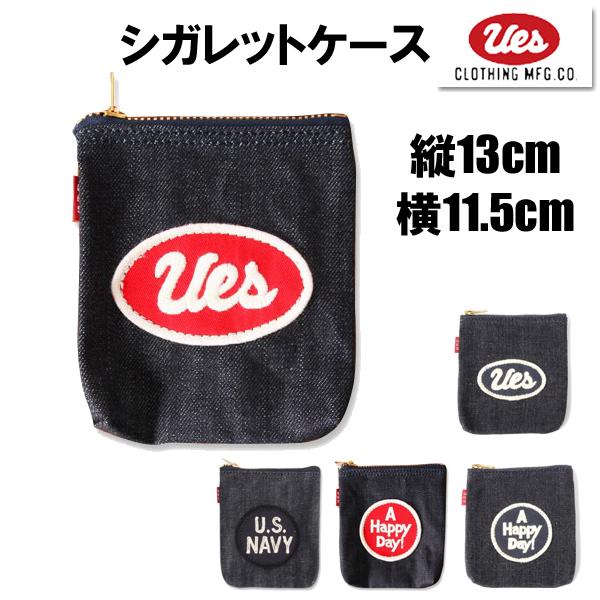 UES（ウエス） シガレットケース 810804-R ZIP ポーチ 小物入れ 小さめ