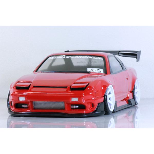 街*星様 パンドラ NISSAN 180SX ボディ未走行 塗装済み パンドラRC(Pandora RC)/PAB-3184/NISSAN 180SX <BN Sports公認>クリア