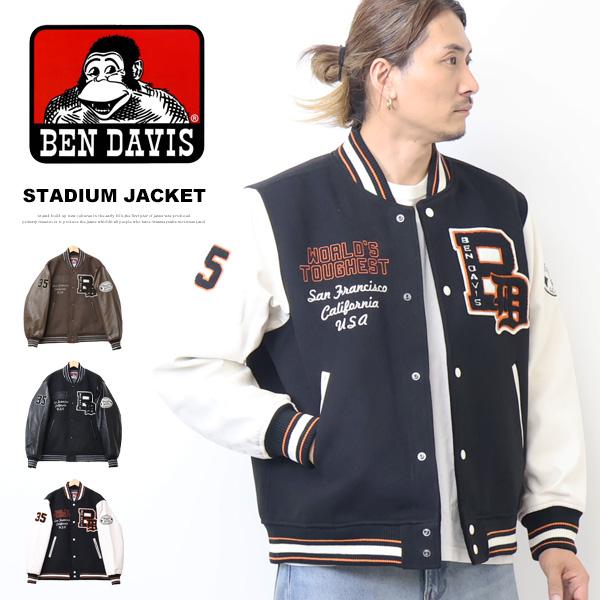 BEN DAVIS（ベンデイビス） フェイクレザー 刺繍 ワッペン スタジャン