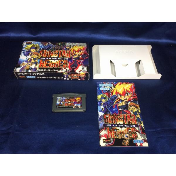 中古A☆ガンスタースーパーヒーローズ☆ゲームボーイアドバンスソフト
