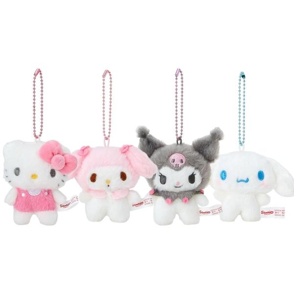 サンリオ マスコットバッジ キーホルダー ぴたっとふれんず フォト