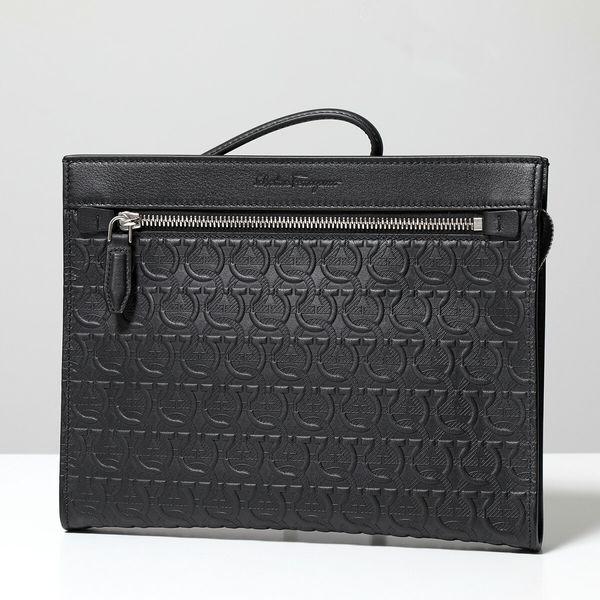 FERRAGAMO（フェラガモ） クラッチバッグ 24 A422 メンズ ガンチーニ