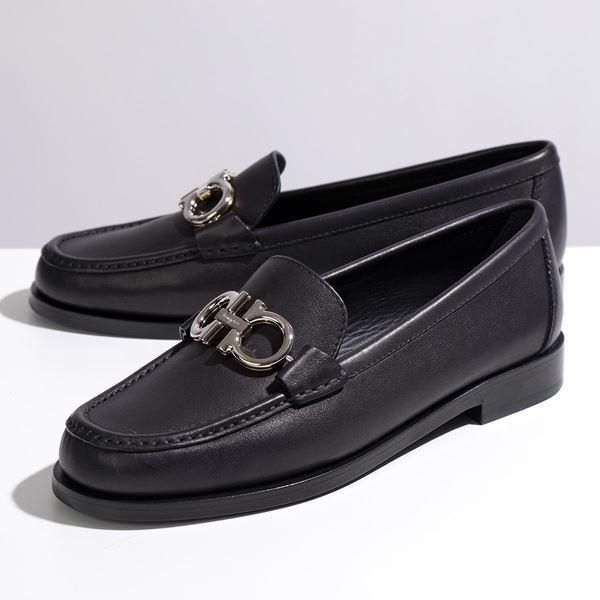 FERRAGAMO（フェラガモ） ローファー ROLO 693739 レディース レザー